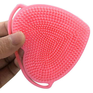 Heart Shape Silicone Double Sided Facial Cleansing Brush - Karout Online -Karout Online Shopping In lebanon - Karout Express Delivery