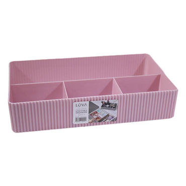 Lova Plastic Four Compartment Stackable Organizer - Karout Online -Karout Online Shopping In lebanon - Karout Express Delivery