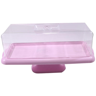 Stillo Plastic Rectangle Cake Box - Karout Online -Karout Online Shopping In lebanon - Karout Express Delivery