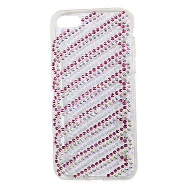 Phone Cover For Iphone 8 (Transparent with Strass) / AE-40 - Karout Online -Karout Online Shopping In lebanon - Karout Express Delivery