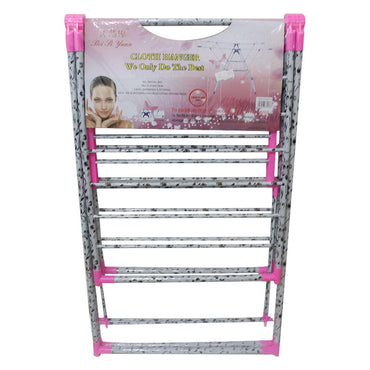 Decorated Stainless Steel Clothes Drying Rack - Karout Online -Karout Online Shopping In lebanon - Karout Express Delivery