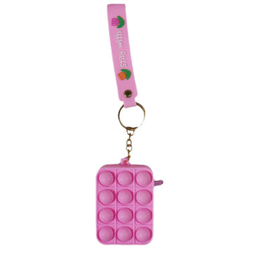 Small Pop It fidgets Keychain Simple Bag PO-02 / SW-12 - Karout Online -Karout Online Shopping In lebanon - Karout Express Delivery