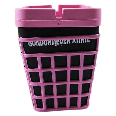 Plastic Portable Bucket Ashtray - Karout Online -Karout Online Shopping In lebanon - Karout Express Delivery