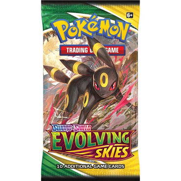 Shop Online Pokemon Trading Card Game Evolving Skies ( 10 cards) / 178-80978 - Karout Online Shopping In lebano