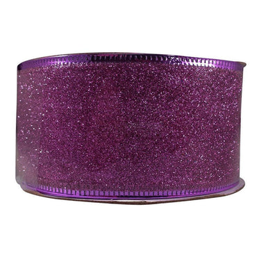 Shop Online Christmas Glitter Ribbon 3.8 cm - Karout Online Shopping In lebanon