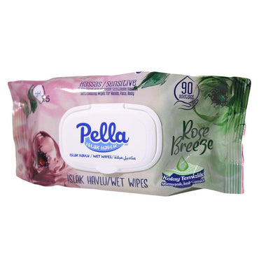 Pella Wet Wipes 90 Pcs - Karout Online -Karout Online Shopping In lebanon - Karout Express Delivery