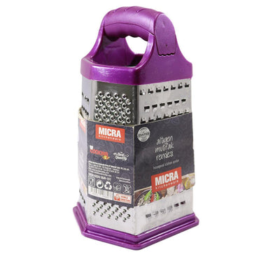Micra Hexagon Kitchen Stainless Steel Grater - Karout Online -Karout Online Shopping In lebanon - Karout Express Delivery