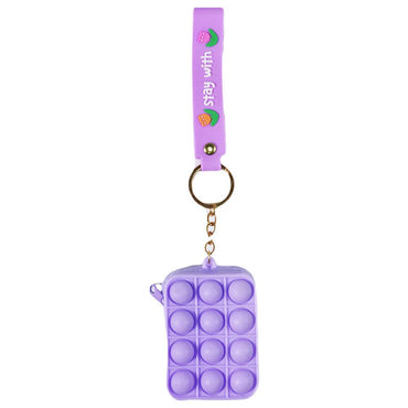 Small Pop It fidgets Keychain Simple Bag PO-02 / SW-12 - Karout Online -Karout Online Shopping In lebanon - Karout Express Delivery