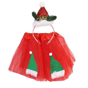 Christmas Girls Costume / Q-1026 - Karout Online -Karout Online Shopping In lebanon - Karout Express Delivery