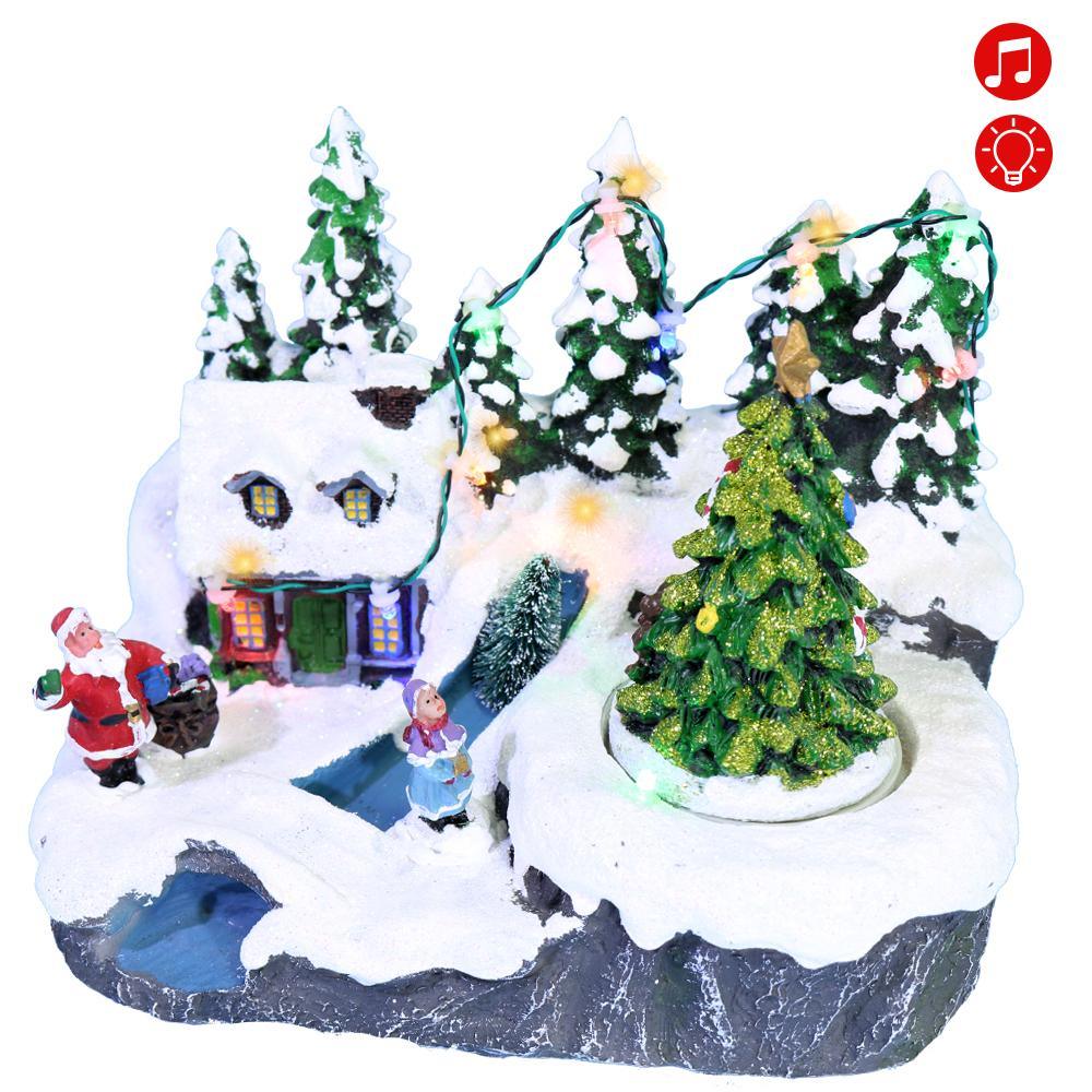 Musical & Lighted Christmas Village / Q817