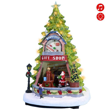 Musical & Lighted Christmas Village.