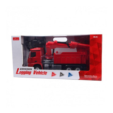 Rastar Remote Control 1/24 Mercedes Benz Arocs Logging Vehicle - Karout Online -Karout Online Shopping In lebanon - Karout Express Delivery