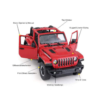 Rastar Remote Control  Off Road  1:14 Jeep Wrangler JL - Karout Online -Karout Online Shopping In lebanon - Karout Express Delivery