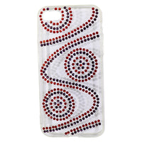 Phone Cover For Iphone 8 (Transparent with Strass) / AE-44 - Karout Online -Karout Online Shopping In lebanon - Karout Express Delivery