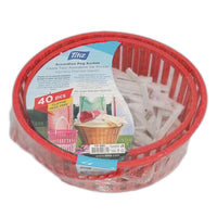 Titiz Plastik Accordion Peg Basket - Karout Online -Karout Online Shopping In lebanon - Karout Express Delivery