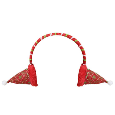 Christmas Ear Cover (hat shape) Headband / AB-340 - Karout Online -Karout Online Shopping In lebanon - Karout Express Delivery