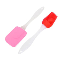Silicone Spatula and Brush Set ( 2 Pcs) - Karout Online -Karout Online Shopping In lebanon - Karout Express Delivery
