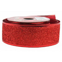 Shop Online Christmas Glitter Ribbon 2.5 cm - Karout Online Shopping In lebanon