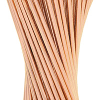 Paper Straws Eco Friendly Straws Rose Gold 100Pcs