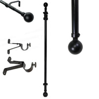 Metal Curtain Pole Adjustable Rod - Karout Online -Karout Online Shopping In lebanon - Karout Express Delivery