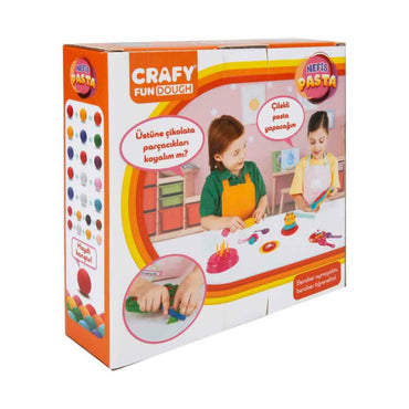 Crafy Dough Yummy Cake set of 17 pcs - Karout Online -Karout Online Shopping In lebanon - Karout Express Delivery