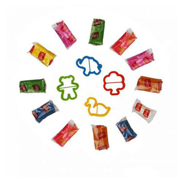 Crafy Dough Zip Bag Set Of With Molds 16 Pcs 240Gr - Karout Online -Karout Online Shopping In lebanon - Karout Express Delivery