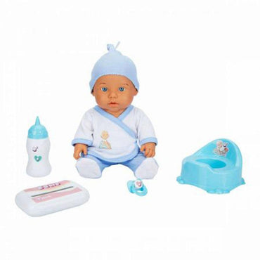 Crafy Doll Bebelou Toilet Time Drink And Wet  Crying And Laughing 35 Cm - Karout Online -Karout Online Shopping In lebanon - Karout Express Delivery
