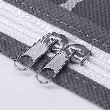 Clothes Storage Organizer Reinforced Handle Clear Window