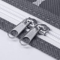 Clothes Storage Organizer Reinforced Handle Clear Window