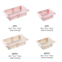Refrigerator Storage Basket Pull-Out Refrigerator Storage Box Multifunctional Household Storage Tool / 222732