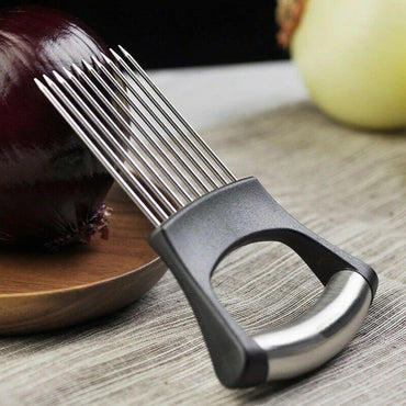 **NET**Chopping Handle  Stainless Steel Needle Onion Plug Fixer / 22FK229