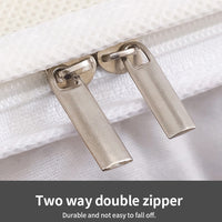 JR23-20 Foldable Clothes Storage Bag Blanket Quilt Closet Sweater Storage Box 60 x 40 x 30cm