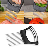 **NET**Chopping Handle  Stainless Steel Needle Onion Plug Fixer / 22FK229