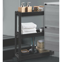 Organizer Shelving 3 Layers With Wheels Bathroom Shelf, Kitchen Shelf - Karout Online -Karout Online Shopping In lebanon - Karout Express Delivery