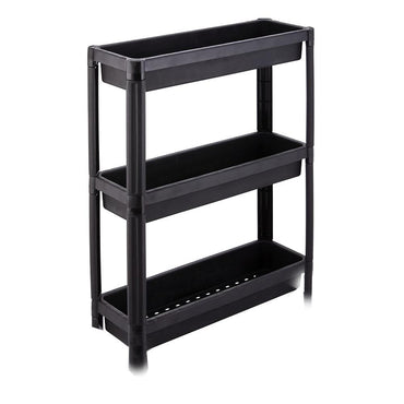 Organizer Shelving 3 Layers With Wheels Bathroom Shelf, Kitchen Shelf - Karout Online -Karout Online Shopping In lebanon - Karout Express Delivery