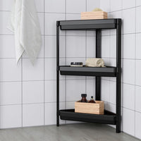 Triangle Shelving 3 Tiers Corner Organizer - Karout Online -Karout Online Shopping In lebanon - Karout Express Delivery