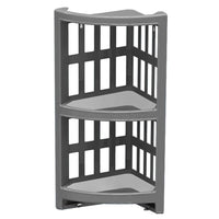 Plastic Corner 2 Shelf - Karout Online -Karout Online Shopping In lebanon - Karout Express Delivery