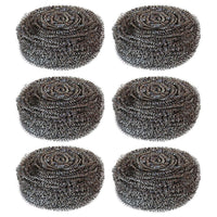 Star Scrubber washing Steel Scrubber 6 pcs pack  / 28002 - Karout Online -Karout Online Shopping In lebanon - Karout Express Delivery