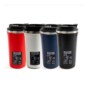 Suction cup stainless Steel Non- Falling proven safer for everyone 380 ML - Karout Online -Karout Online Shopping In lebanon - Karout Express Delivery