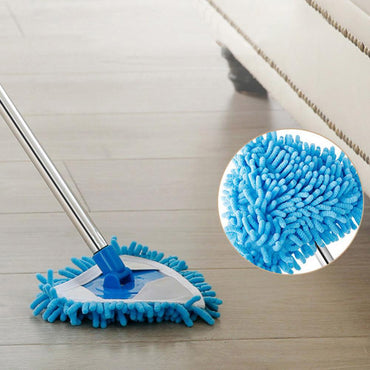 Extendable Triangular Mop 180 Degree Rotatable Telescopic Cleaning Mops Mini For Floor Bathtub Corner Multifunction Durable - Karout Online -Karout Online Shopping In lebanon - Karout Express Delivery