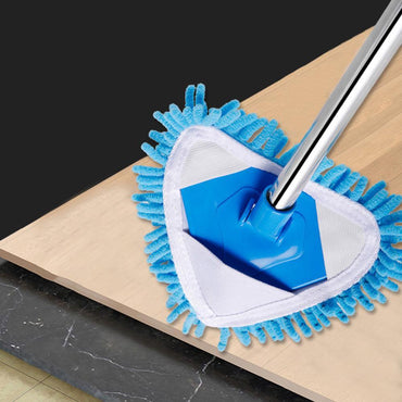 Extendable Triangular Mop 180 Degree Rotatable Telescopic Cleaning Mops Mini For Floor Bathtub Corner Multifunction Durable - Karout Online -Karout Online Shopping In lebanon - Karout Express Delivery