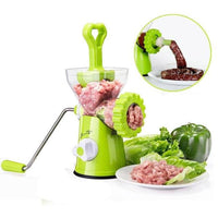 Multifunctional Plastic Manual Meat Grinder Manual Filling Machine Enema Home Kitchen Supplies Chopper Hand Operated /JR-1 - Karout Online -Karout Online Shopping In lebanon - Karout Express Delivery