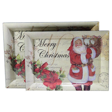 Charismas Melamine Tray (2 Pcs) / 4135I /6960200586596 /17SP4135H - Karout Online -Karout Online Shopping In lebanon - Karout Express Delivery