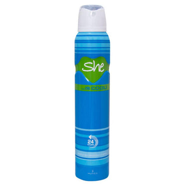 She Deodorant 200ml Cool / GT-6768 - Karout Online -Karout Online Shopping In lebanon - Karout Express Delivery