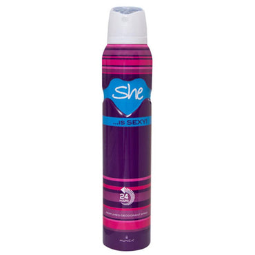 She Deodorant 200ml Sexy / GT-6772 - Karout Online -Karout Online Shopping In lebanon - Karout Express Delivery