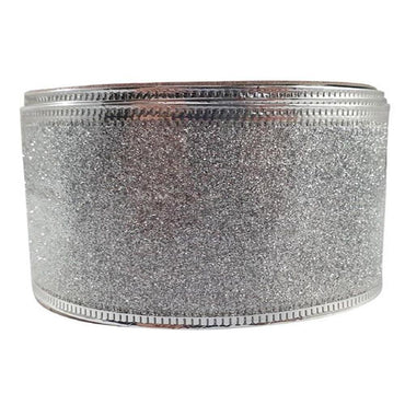 Shop Online Christmas Glitter Ribbon 3.8 cm - Karout Online Shopping In lebanon