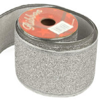 Shop Online Christmas Glitter Ribbon 6 cm- Karout Online Shopping In lebanon