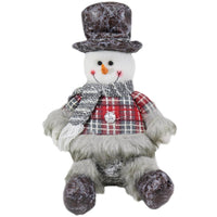 Christmas Decoration Sitting Santa Clause- Snowman/ Q-935 - Karout Online -Karout Online Shopping In lebanon - Karout Express Delivery