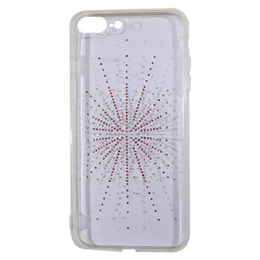 Phone Cover For Iphone 8 Plus (Transparent Decorative Cover) / AE-58 - Karout Online -Karout Online Shopping In lebanon - Karout Express Delivery