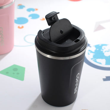 Double Walled Stainless Steel Travel Coffee Mug Vacuum Insulated Reusable Coffee Tumbler Cup 380ml